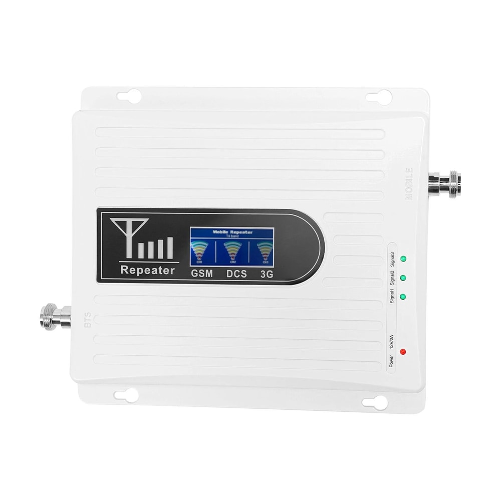 Universal Band Cell Phone Signal Booster Mobile Signal Repeater Signal Amplifier For Stronger Rece 12
