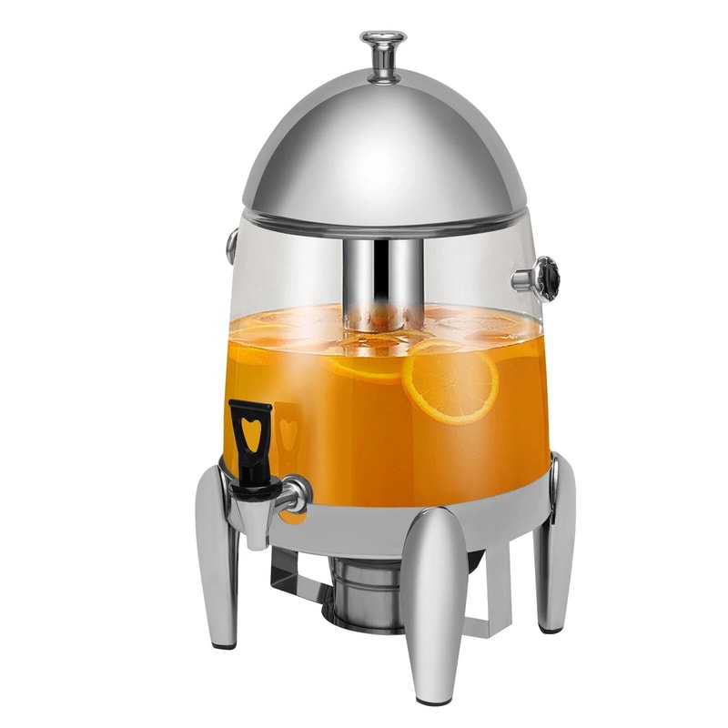 Premium Stainless Steel Hot Beverage Dispenser Commercial Coffee Urn Electric Large Capacity Brewe 10