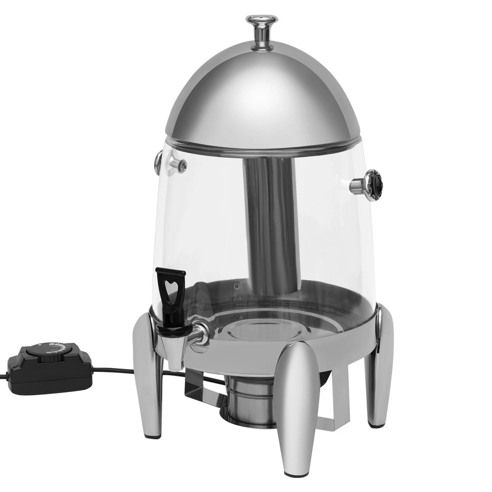 Premium Stainless Steel Hot Beverage Dispenser Commercial Coffee Urn Electric Large Capacity Brewe 3