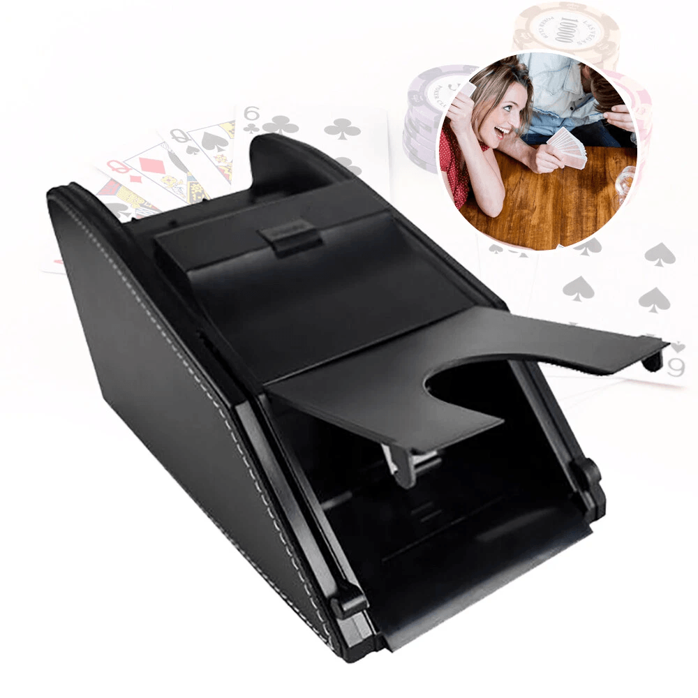 Premium Automatic Card Shuffler Electronic Casino Card Shuffle Machine Poker Dealer 2