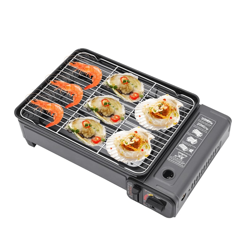 Premium Portable Butane Gas Stove Camping Grill Gas Stove For Outdoor Cooking 2