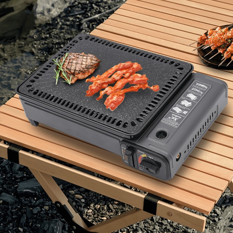 Premium Portable Butane Gas Stove Camping Grill Gas Stove For Outdoor Cooking 1