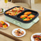 Premium Hot Pot Grill Combo Multi Function Electric Hot Pot Indoor BBQ Hot Pot 0