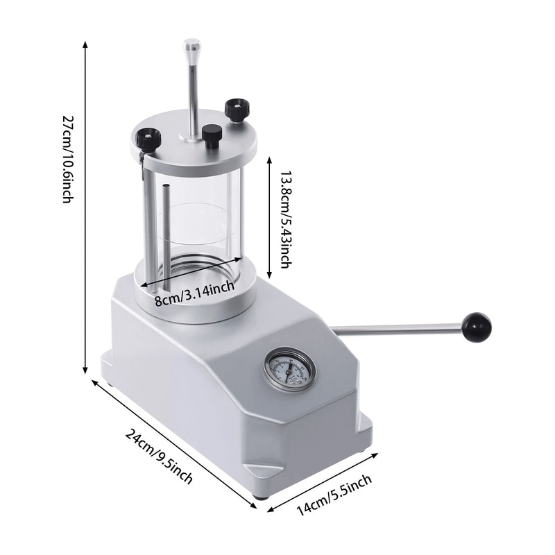 Precision Manual Watch Waterproof Tester Pressure Test Machine For Water Resistance 13