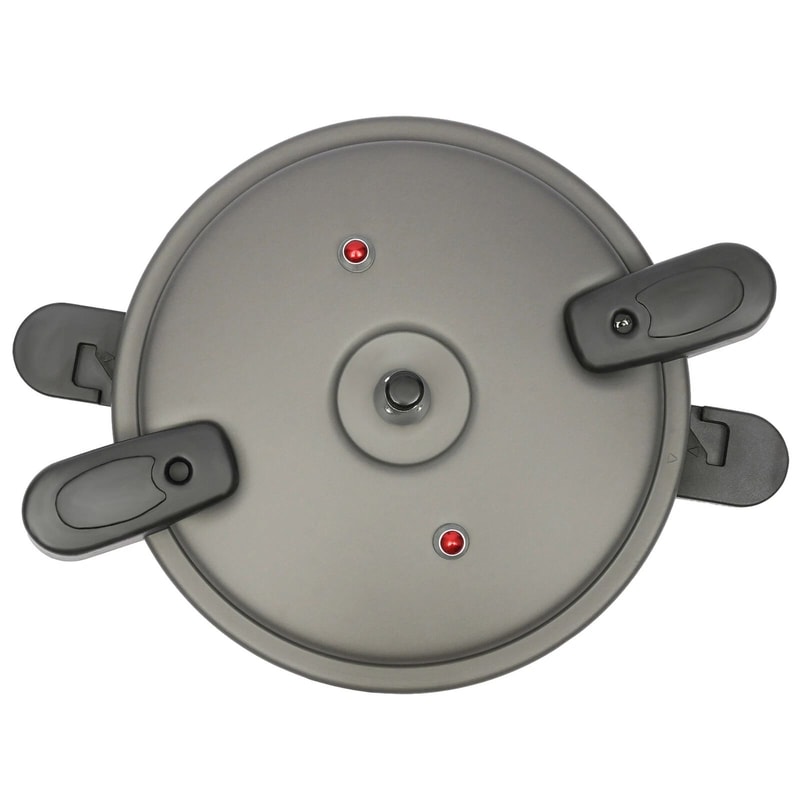 Aluminum Pressure Cooker Pressure Canner Quart Large Capacity Durable Home Kitchen Pot 17