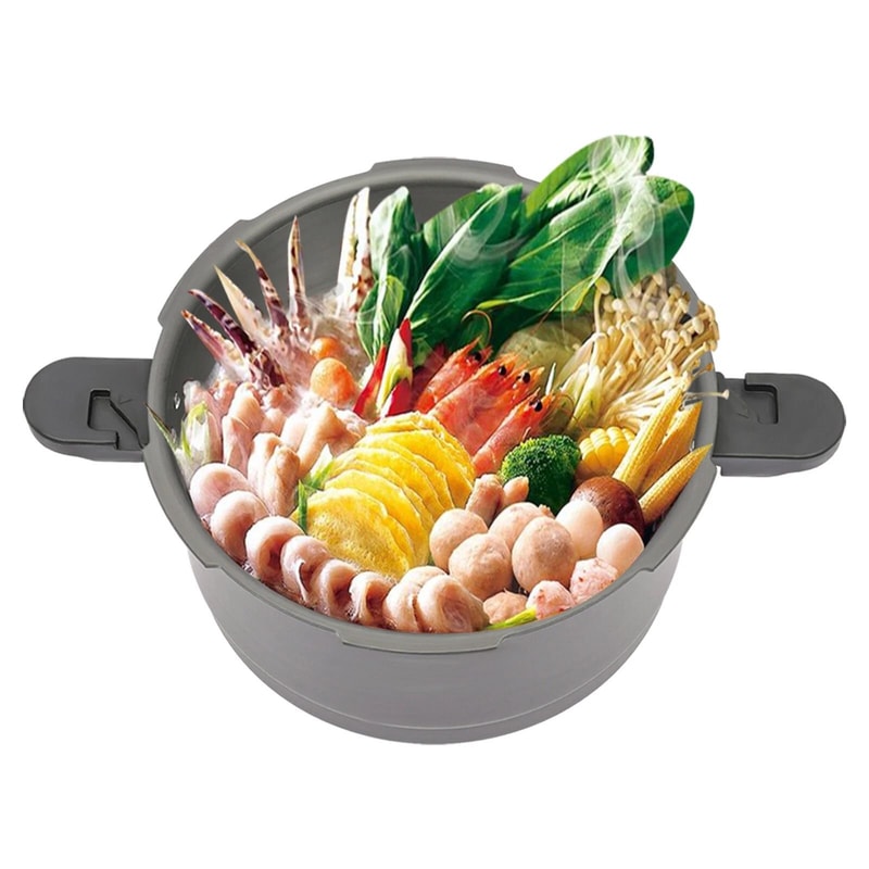 Aluminum Pressure Cooker Pressure Canner Quart Large Capacity Durable Home Kitchen Pot 5