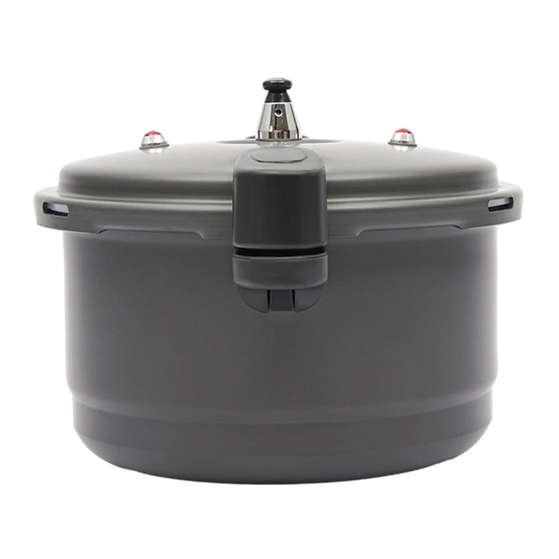 Aluminum Pressure Cooker Pressure Canner Quart Large Capacity Durable Home Kitchen Pot 9