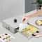 Rice Noodle Roll Steamer Stainless Steel Cheung Fun Maker With Trays And Lid 1