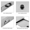 Rice Noodle Roll Steamer Stainless Steel Cheung Fun Maker With Trays And Lid 9