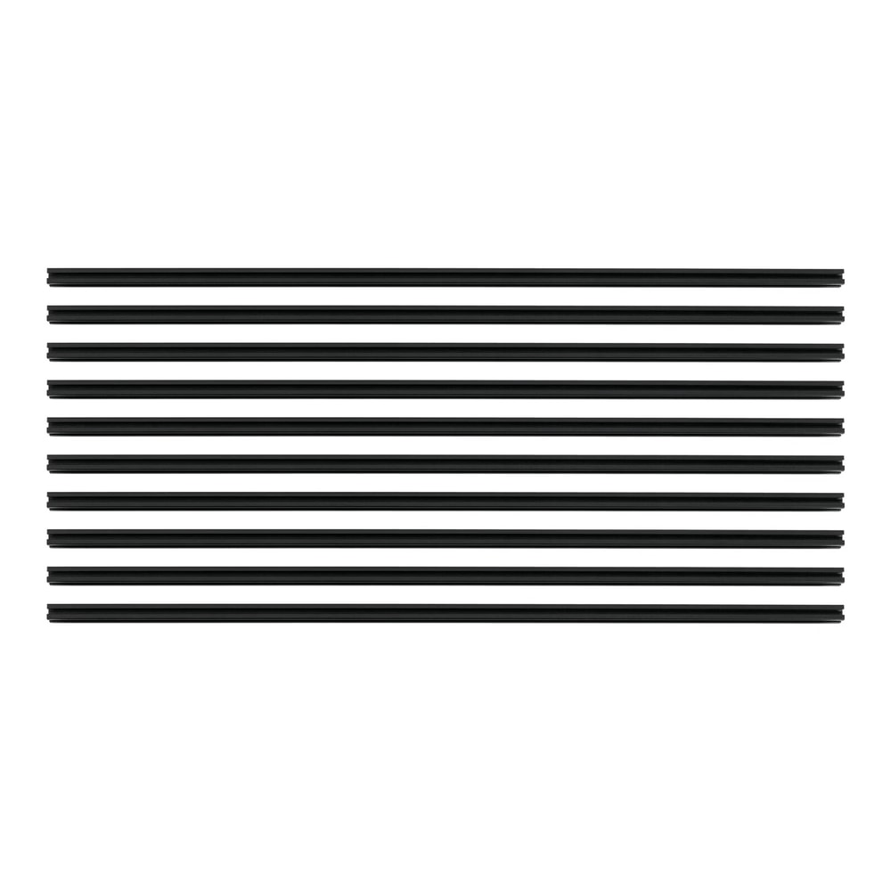 Aluminum Extrusion Black T Slot Rails For CNC Printer Frames 0
