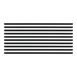 aluminum extrusion black t slot rails for cnc printer frames