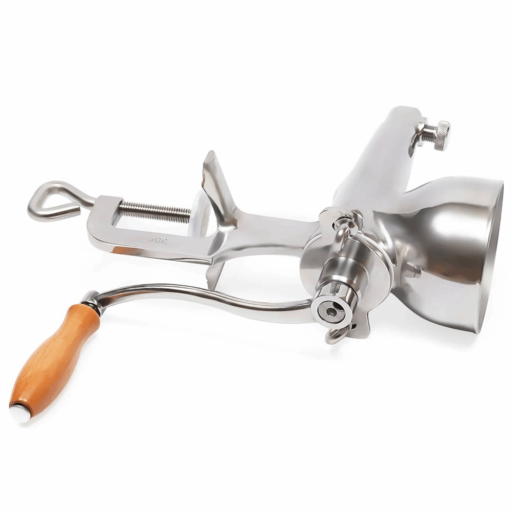 Stainless Steel Wheatgrass Juicer Hand Crank Fruit Vegetable Extractor 20