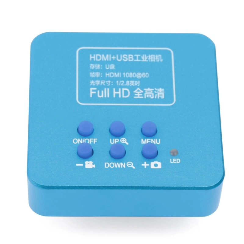 HD HDMI USB C Mount Industrial Microscope Camera For PCB Repair 13