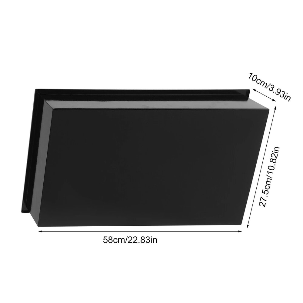 Shower Niche Black Stainless Steel Shower Niche For Recessed Bathroom Storage 16