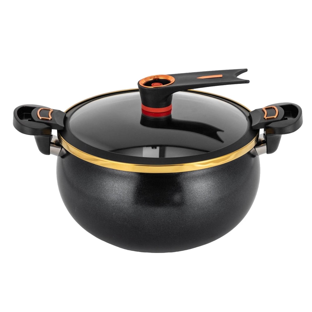 Non Stick Micro Pressure Cooker Multi Function Family Cooking Pot 13