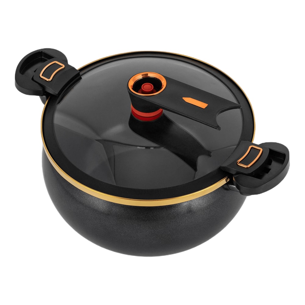 Non Stick Micro Pressure Cooker Multi Function Family Cooking Pot 11
