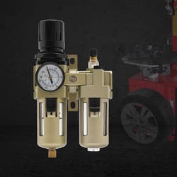 tire changer oil water separator air filter regulator trap
