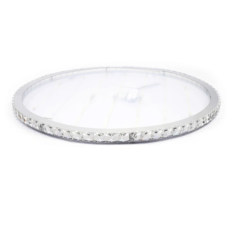 Crystal LED Ceiling Light Flush Mount Chandelier For Modern Indoor Spaces 3