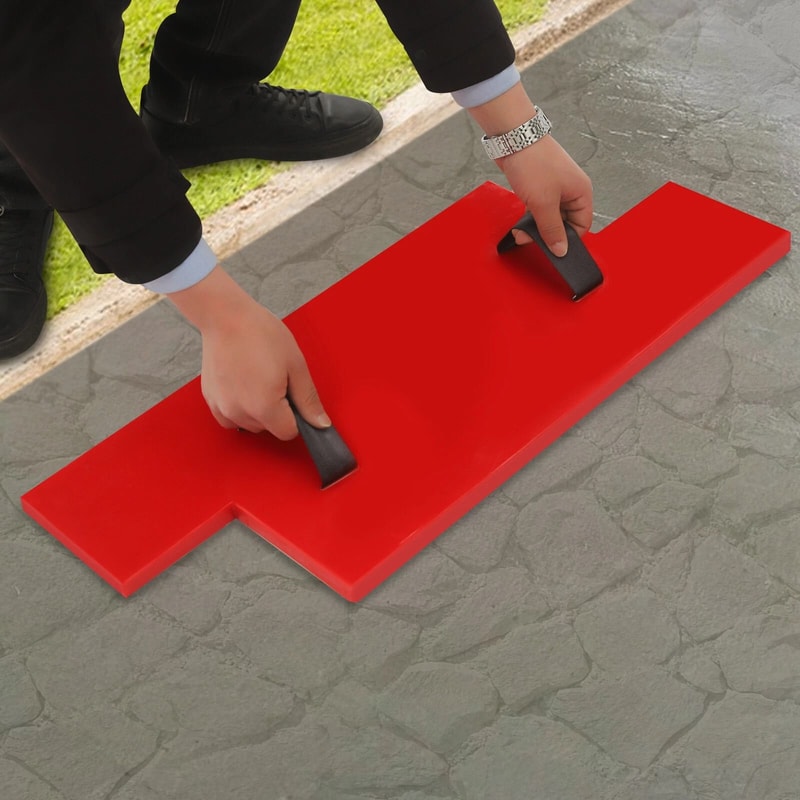 Concrete Texture Mat Stackable Cement Stamp Mold For Walls Floors And Decorative Concrete 2
