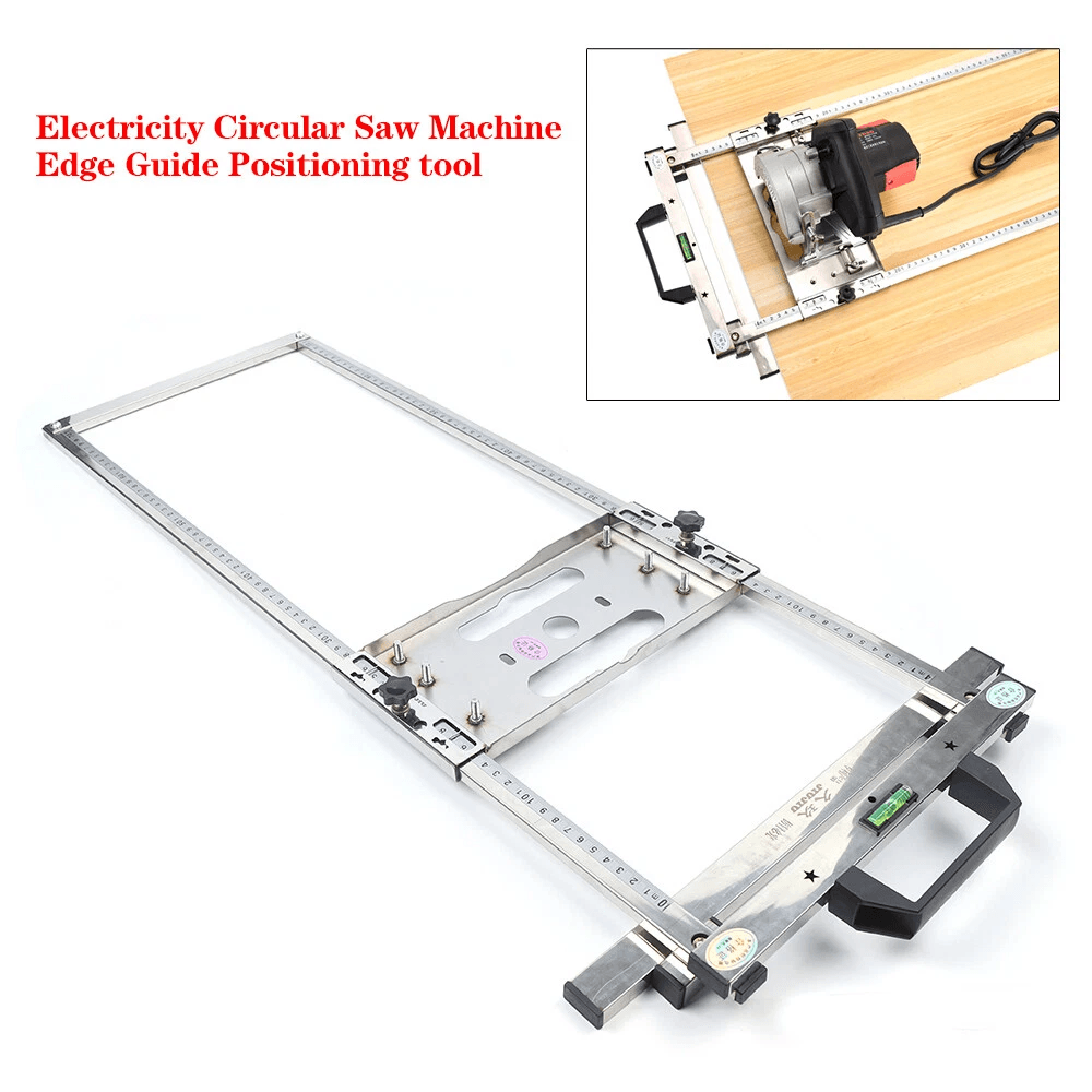 Circular Saw Guide Rail Rip Cut Edge Cutting System 1