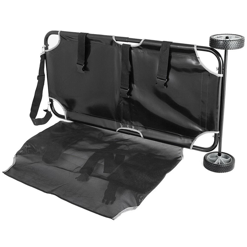 Foldable Dog Transport Stretcher With Wheels For Emergency Pet Rescue 6