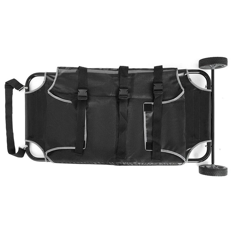 Foldable Dog Transport Stretcher With Wheels For Emergency Pet Rescue 4