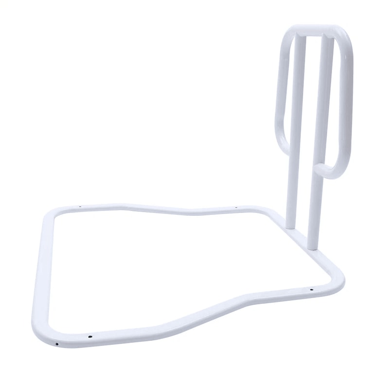 Carbon Steel Bed Rails For Seniors White Bed Side Assist Rail For Elderly Adults 5