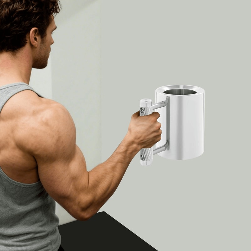 Stainless Steel Dumbbell Bottle Fitness Water Bottle And Gym Mug 2
