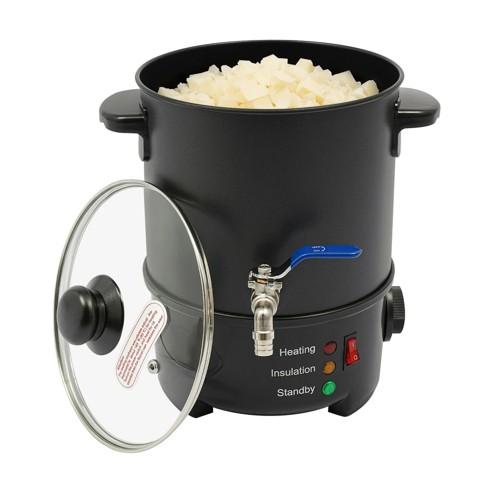 Electric Wax Melter For Candle Making With Easy Pour Spout 6