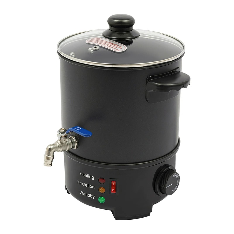 Electric Wax Melter For Candle Making With Easy Pour Spout 9