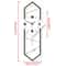 Modern Silent Pendulum Wall Clock With Solid Wood Dial For Living Room Decor 12