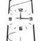 Modern Silent Pendulum Wall Clock With Solid Wood Dial For Living Room Decor 8