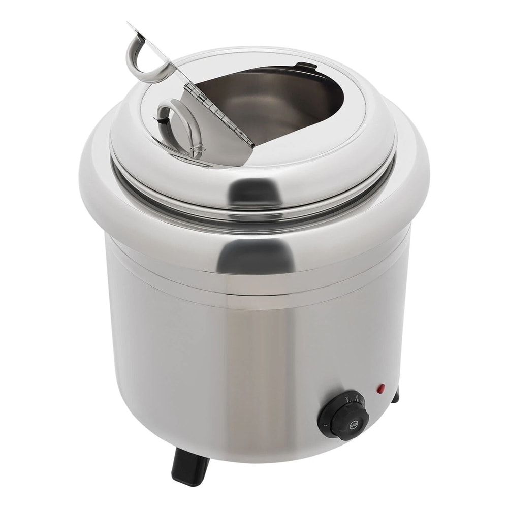 Tabletop Soup Warmer And Beverage Dispenser For Parties Cafes And Catering 10