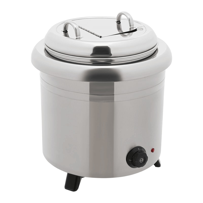Tabletop Soup Warmer And Beverage Dispenser For Parties Cafes And Catering 11