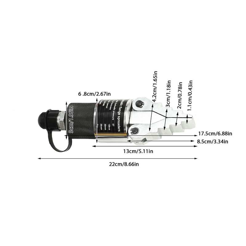 Hydraulic Flange Spreader With Manual Pump For Pipeline Repair 17