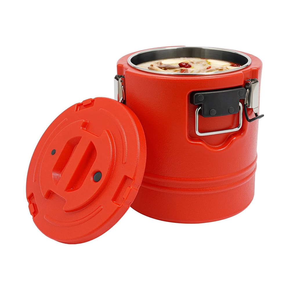Insulated Soup Container Commercial Thermal Food Carrier Bucket 7
