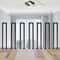 Matte Black U Shaped Stair Handrail Wall Mounted Safety Support Rail 2