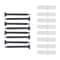 Matte Black U Shaped Stair Handrail Wall Mounted Safety Support Rail 6