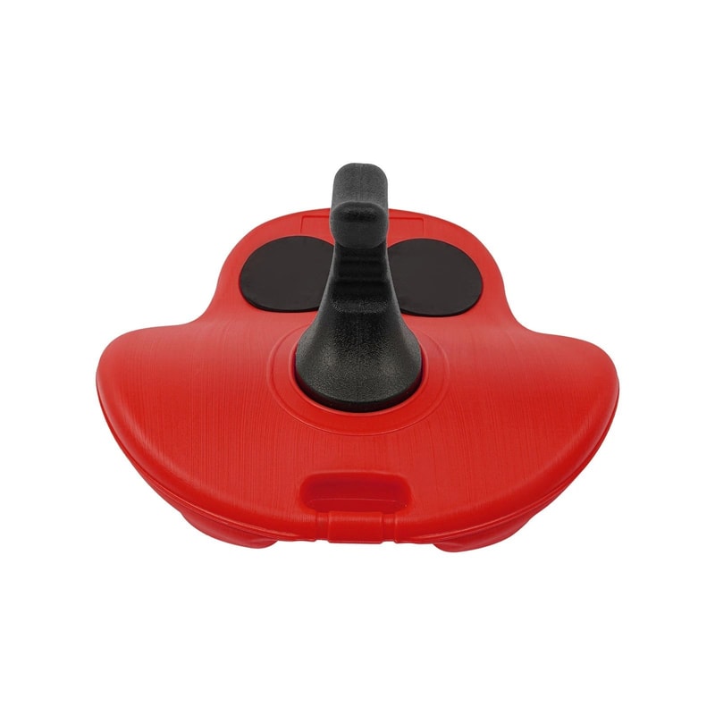 Red Portable Snow Sled With Handle For Kids And Adults 4