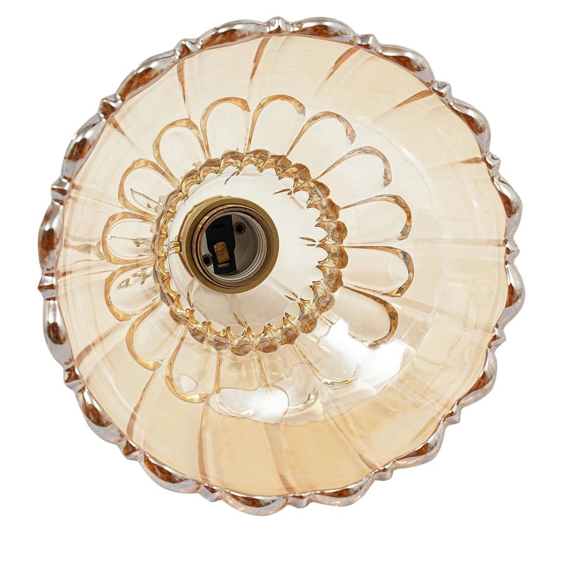 Vintage Wall Lamp Set With Gold Glass Indoor Wall Sconce Design 15