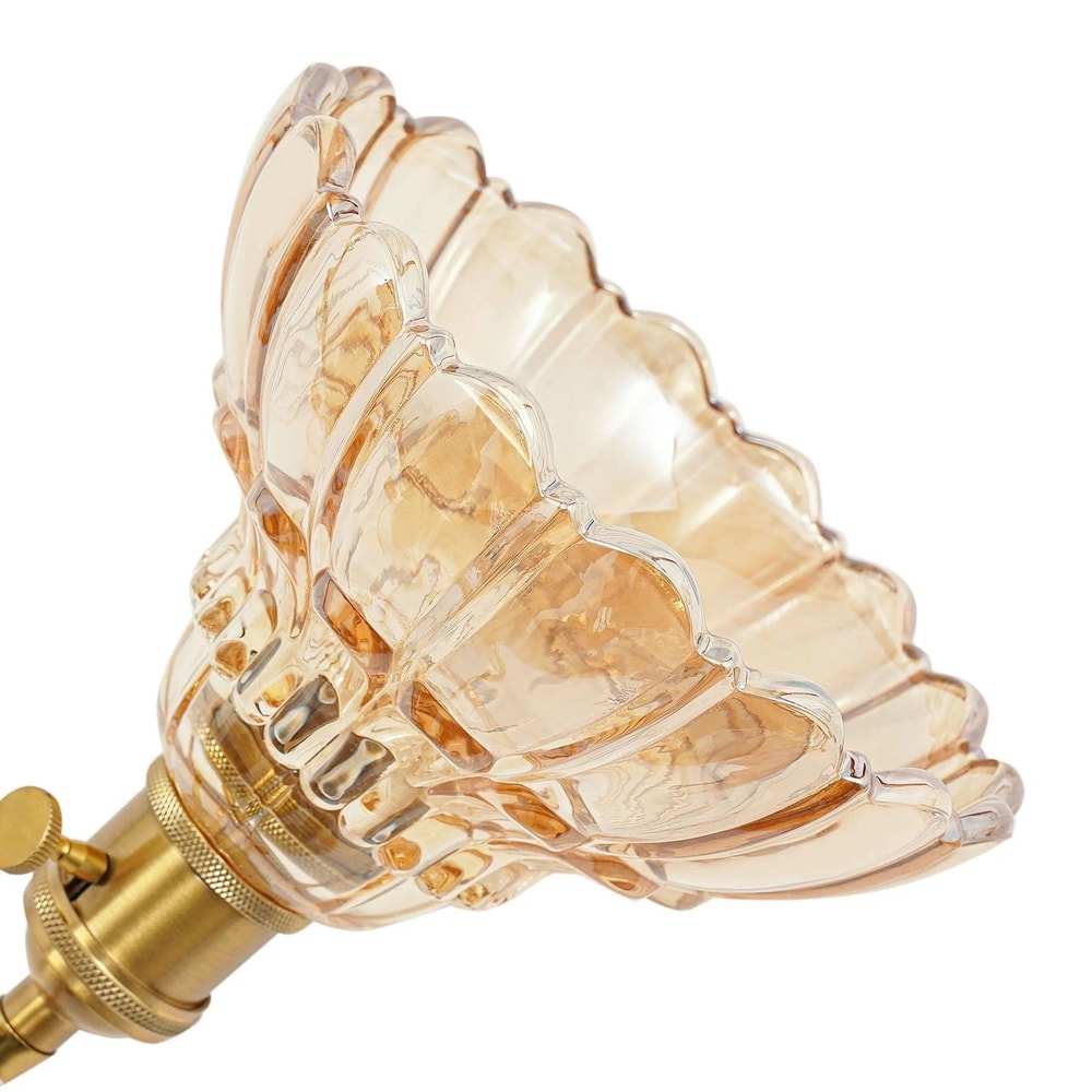 Vintage Wall Lamp Set With Gold Glass Indoor Wall Sconce Design 12
