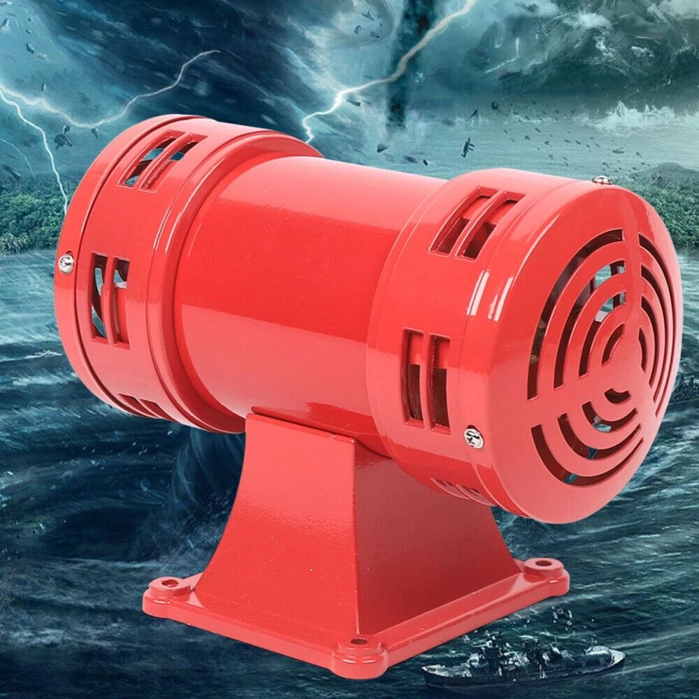 Industrial Air Siren Motor Driven Air Raid Horn 4