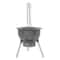 Portable Wood Stove Camping Wood Burning Stove With Chimney Pipe For Outdoor BBQ 15