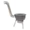 Portable Wood Stove Camping Wood Burning Stove With Chimney Pipe For Outdoor BBQ 16