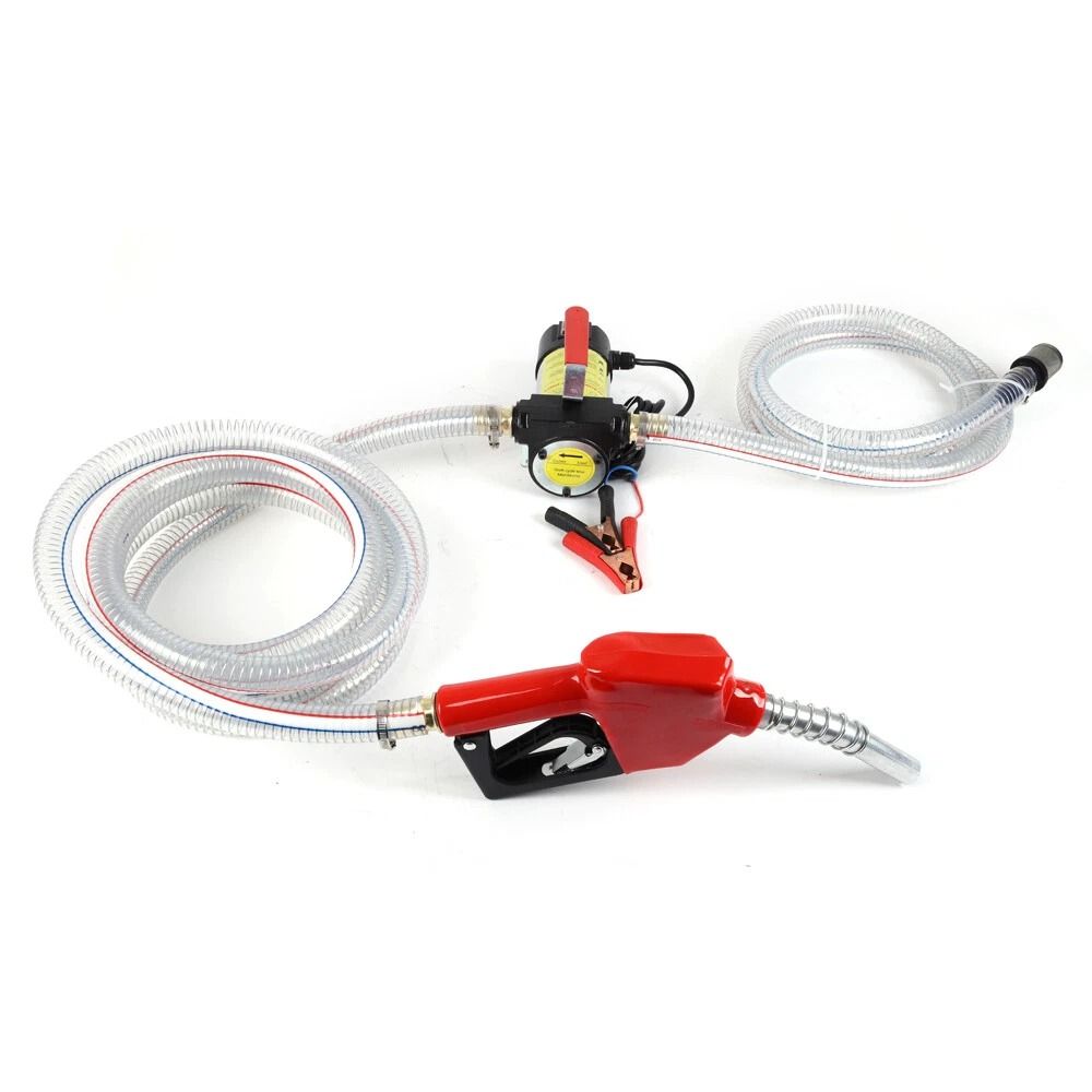 Portable Diesel Transfer Pump Self Priming Fuel Pump Kit 0