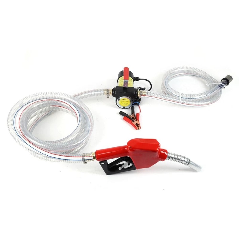 Portable Diesel Transfer Pump Self Priming Fuel Pump Kit 0