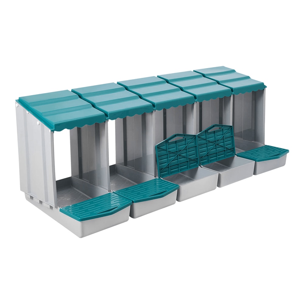 Compartment Chicken Nesting Box With Roll Away Egg Collection 13