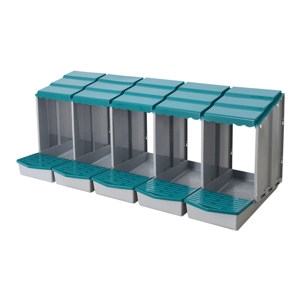 Compartment Chicken Nesting Box With Roll Away Egg Collection 10
