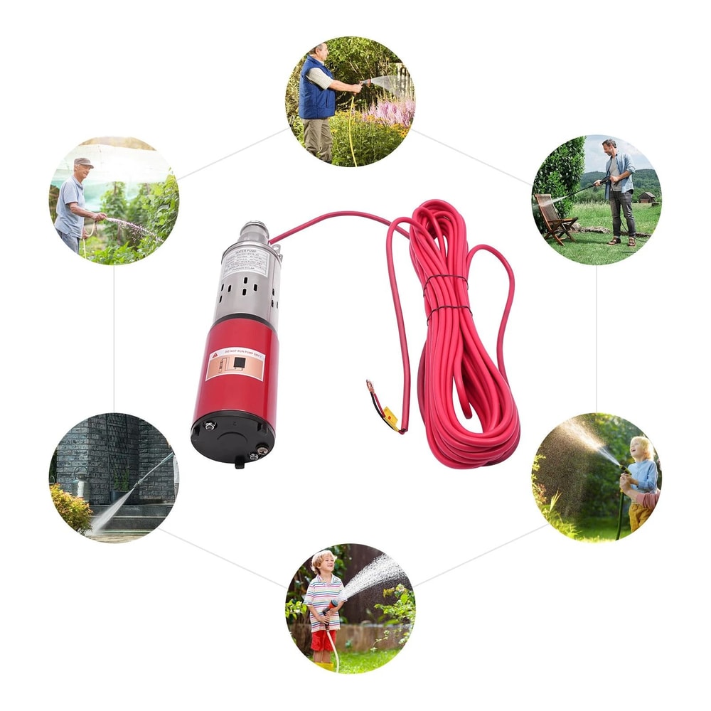 Solar Submersible Deep Well Pump Stainless Steel 17