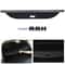 Kia Seltos Cargo Cover Rear Trunk Security Shield Shade Black 1